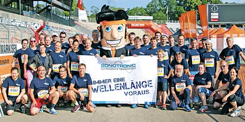 Sonotronic Firmenlauf B2Run Karlsruhe #teamsonotronic