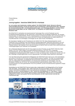 2024-06-12-Pressemitteilung-SONOTRONIC-GmbH-50-Jahre-SONICDAYS