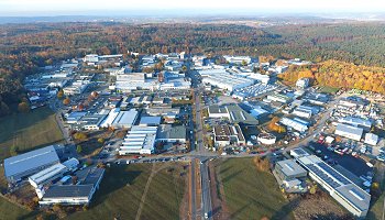 Luftbild Ittersbach Industriegebiet